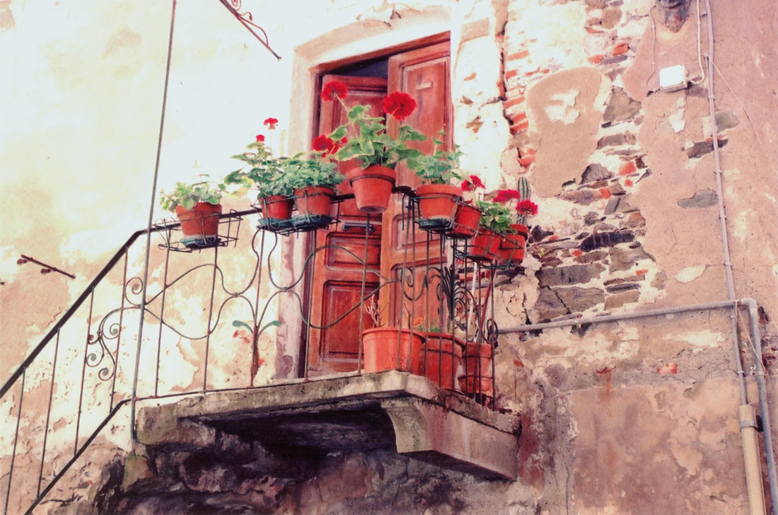 Bicycle Cinque Terre by Pamela J Fall